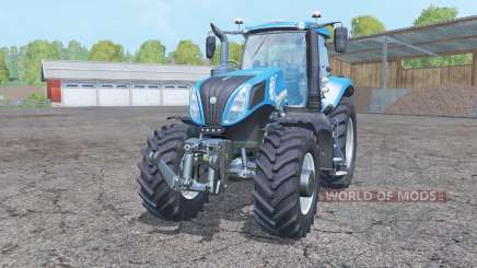 New Holland T8.435 double wheels para Farming Simulator 2015