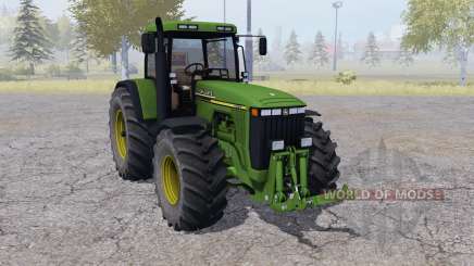 John Deere 8410 dual rear wheels para Farming Simulator 2013