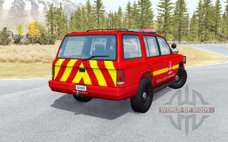 Gavril Roamer French Pompiers para BeamNG Drive