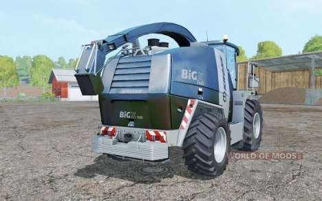 Krone BiG X 1100 Black Edition para Farming Simulator 2015