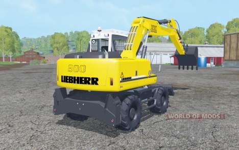 Liebherr A 900 Compact Litronic para Farming Simulator 2015