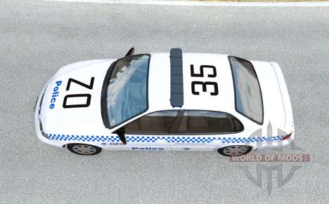 Ibishu Pessima Australian Police para BeamNG Drive