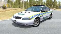 Ibishu Pessima Australian Police v0.3 para BeamNG Drive