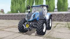 New Holland T6.160 wheels selection para Farming Simulator 2017