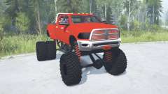 Dodge Ram 3500 Heavy Duty lifted para MudRunner