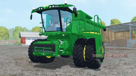 John Deere S680 dual front wheels para Farming Simulator 2015