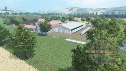 Nowoczesne Gospodarstwo v1.1 para Farming Simulator 2015