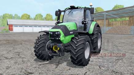 Deutz-Fahr Agrotron 6190 TTV wheels weightᶊ para Farming Simulator 2015
