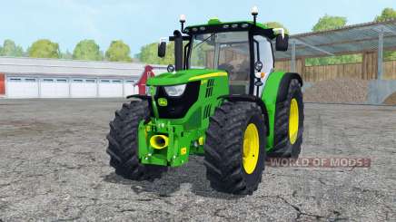 John Deere 6170R frente loadeᶉ para Farming Simulator 2015