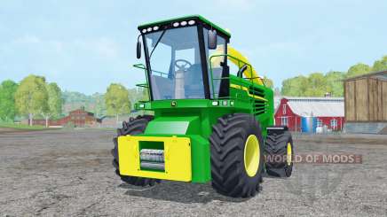 John Deere 7180 with cutter para Farming Simulator 2015