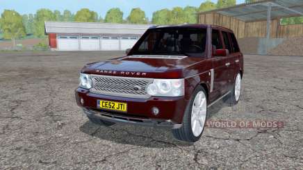 Land Rover Range Rover Superchargeɗ (L322) 2005 para Farming Simulator 2015