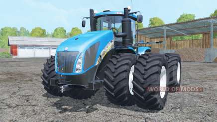 New Holland T9.700 double wheels para Farming Simulator 2015
