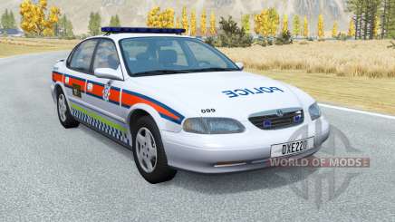 Ibishu Pessima British Police v0.4 para BeamNG Drive