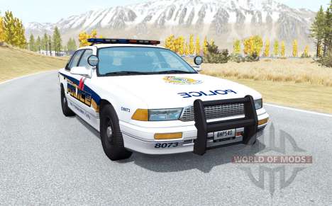 Gavril Grand Marshall Vancouver Police para BeamNG Drive