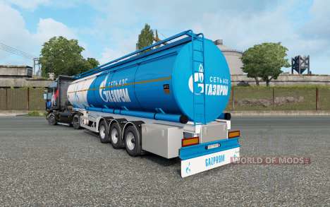 El semirremolque tanque para Euro Truck Simulator 2