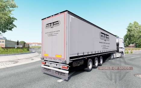 La inclinación del remolque para Euro Truck Simulator 2