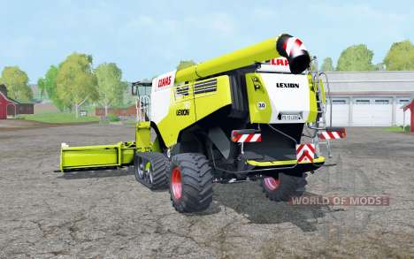 Claas Lexion 760 TerraTrac para Farming Simulator 2015