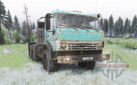 KamAZ-53504 para Spin Tires