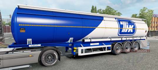El semirremolque tanque para Euro Truck Simulator 2