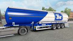El semirremolque tanque para Euro Truck Simulator 2