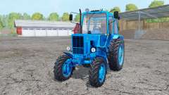 MTZ 82 Belarús celestial color azul para Farming Simulator 2015