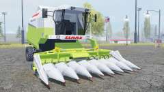Claas Mega 370 TerraTrac moderate green para Farming Simulator 2013