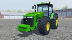 John Deere 8360R vivid malachite para Farming Simulator 2013