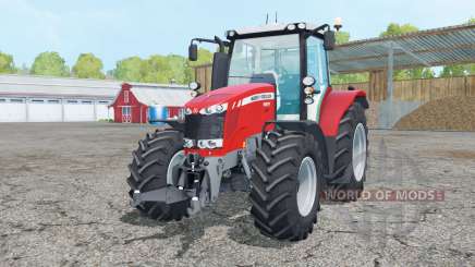 Massey Ferguson 6613 change wheels para Farming Simulator 2015