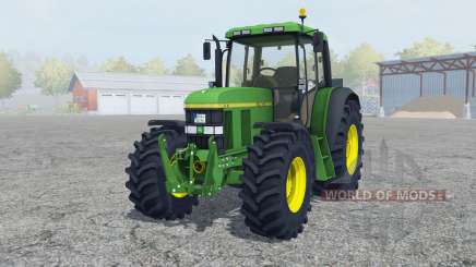 John Deere 6610 change wheels para Farming Simulator 2013