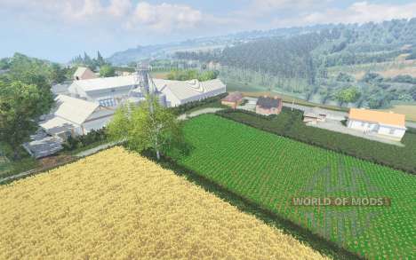 Landwirtschaftliche Grenzgebieten para Farming Simulator 2013