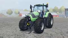 Deutz-Fahr Agrotron 6190 TTV front loader para Farming Simulator 2013