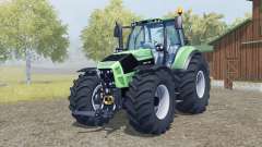 Deutz-Fahr 7250 TTV Agrotron added wheels para Farming Simulator 2013