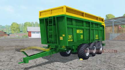 ZDT Mega 25 north texas green para Farming Simulator 2015