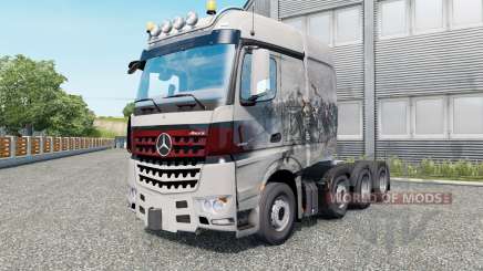 Mercedes-Benz Arocs 4158 SLT 2013 v1.5.5 para Euro Truck Simulator 2