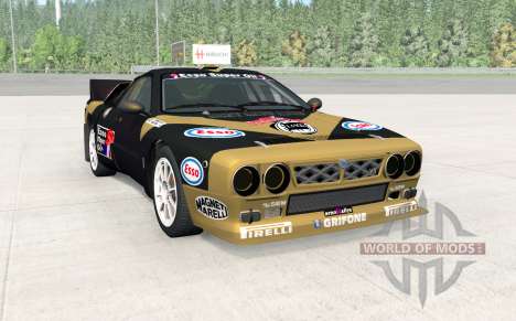 Lancia Rally Group B para BeamNG Drive