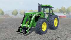 John Deere 4455 fronƫ cargador para Farming Simulator 2013