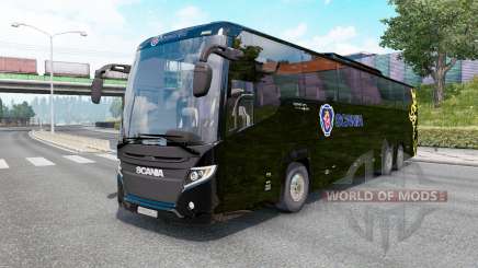 Scania Touring K410 black para Euro Truck Simulator 2