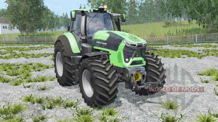 Deutz-Fahr 9340 TTV Agrotron with weight para Farming Simulator 2015