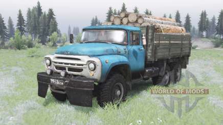 ZIL-130 de 6x6 offroad para Spin Tires