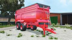 Krampe Bandit 750 pigment red para Farming Simulator 2015