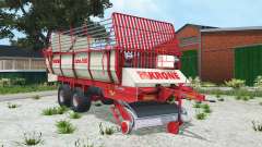 Krone Turbo 3500 alizarin crimson para Farming Simulator 2015