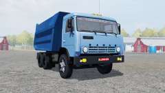 KamAZ 55111 moderadamente color azul para Farming Simulator 2013