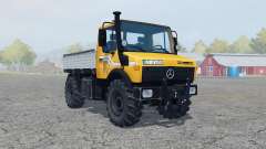 Mercedes-Benz Unimog U1450 (Br.427) vivid orange para Farming Simulator 2013