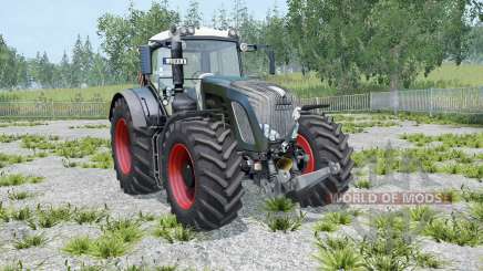 Fendt 936 Vario Black Beauty twin wheels para Farming Simulator 2015