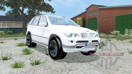 BMW X5 4.8is (E53) 2004 para Farming Simulator 2015