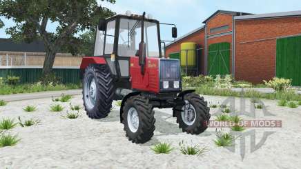 MTZ-Belarús 920 de color rojo para Farming Simulator 2015