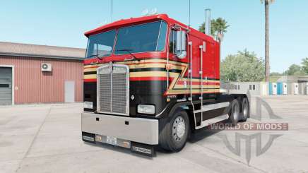 Kenworth K100E pigment red para American Truck Simulator