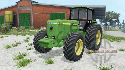 John Deere 4755 wheel options para Farming Simulator 2015