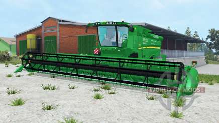 John Deere S690i pantone green para Farming Simulator 2015