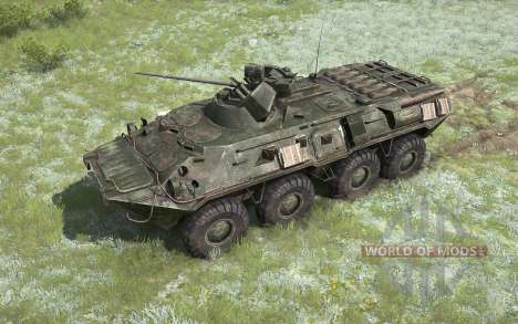 EL BTR-82A para Spintires MudRunner